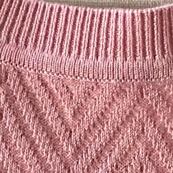 Investments II Women's Sweater with Puffed sleeves, Color Blush/Pink, Size 3X - Picture 4 of 4